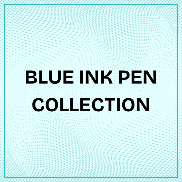 Blue Ink Pen Collection