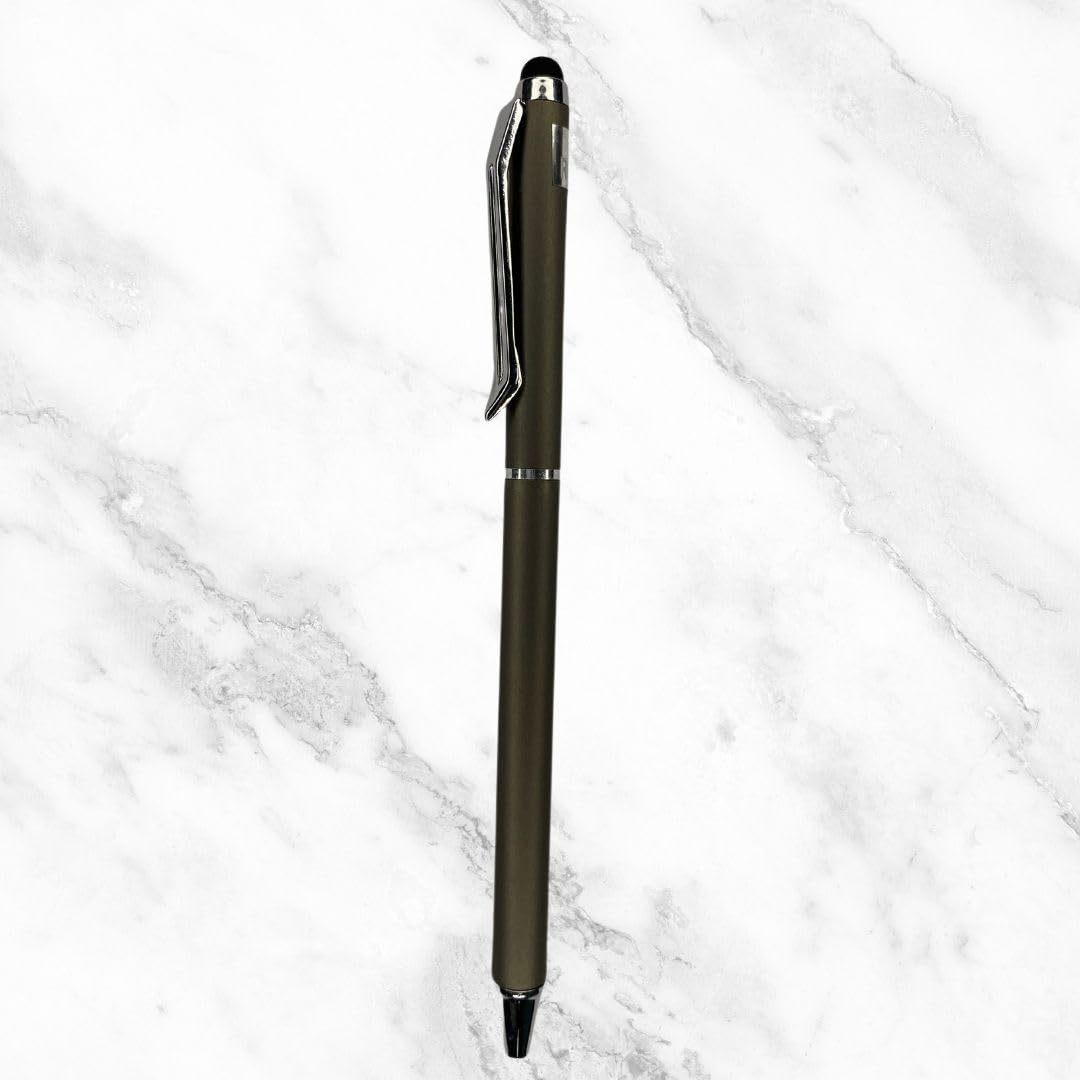 Grey Stylus Twist Ball Pen Combo – 2 Pens | BallPenBazaar