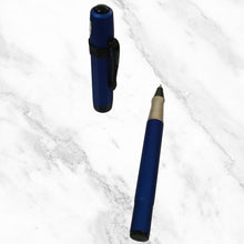 Matte Blue Magnetic Cap Ball Pen – Octocan | Smooth Blue Ink | BallPenBazaar