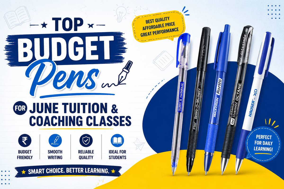 Top Budget Pens for June Tuition & Coaching Classes – Affordable Writing Solutions for Every Student
