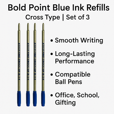 Best Refills for Professionals Who Write Daily — Cross, Jotter & Roller Options