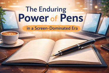 The Enduring Power of Pens in a Screen-Dominated Era