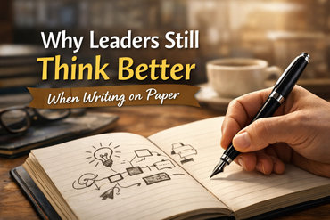 Why Leaders Still Think Better When Writing on Paper Daily