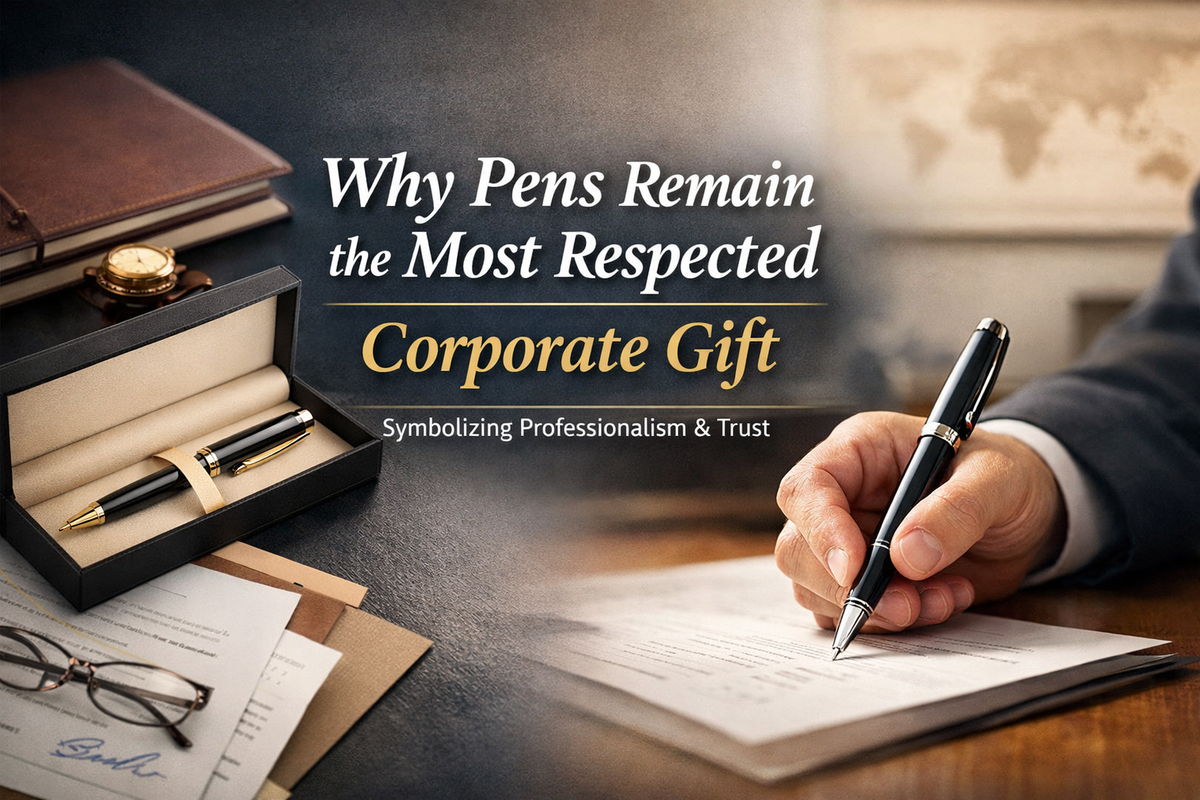 Why Pens Remain the Most Respected Corporate Gift Choice
