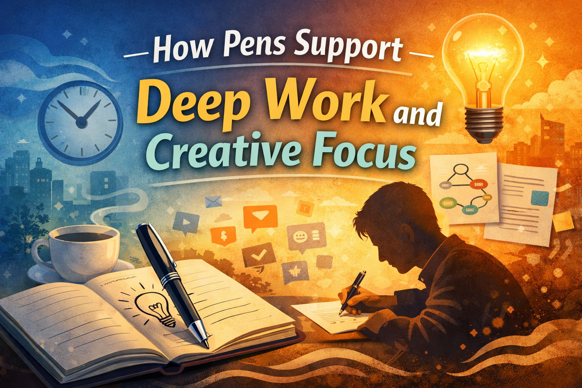 How Pens Improve Deep Work and Boost Creative Focus Daily