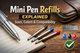 Mini Pen Refills Explained – Sizes, Colors & Compatibility