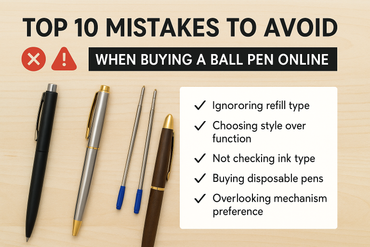 Top 10 Mistakes to Avoid When Buying a Ball Pen Online