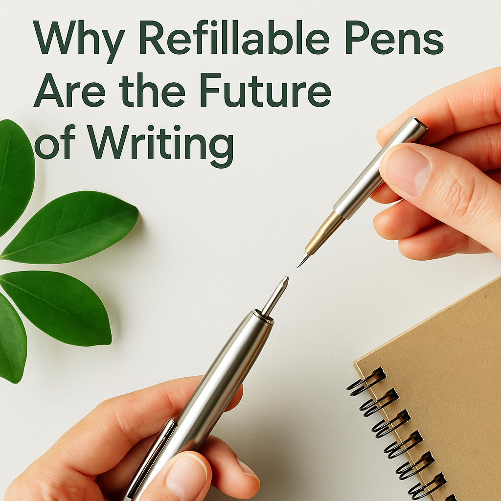 Why Refillable Pens Are the Future of Writing