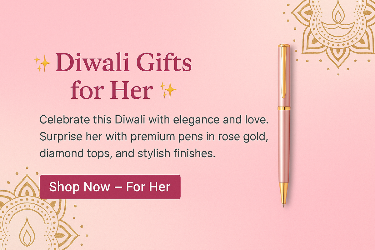 Diwali Gifts for Her | Elegant Pens & Personalized Sets | BallPenBazaar