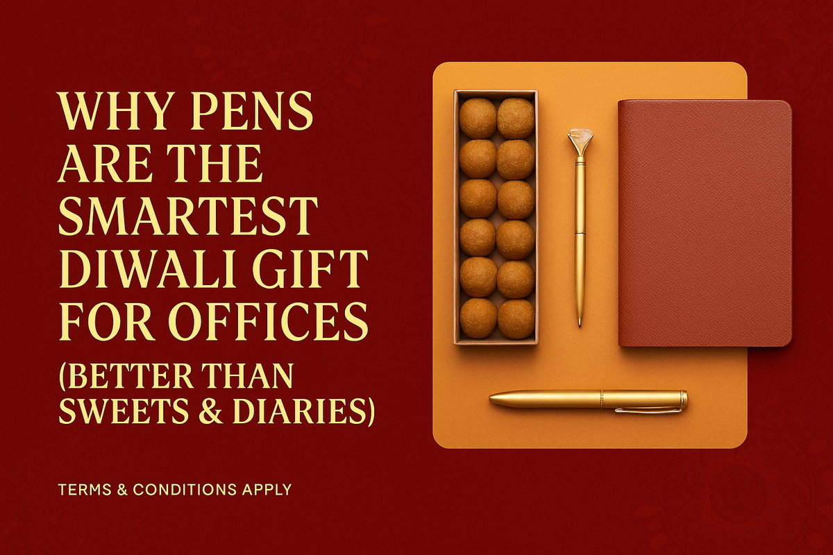Why Pens Are the Smartest Diwali Gift for Offices (Better Than Sweets & Diaries)