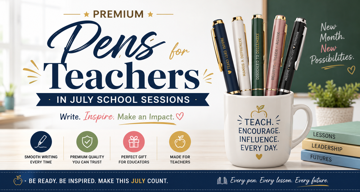 Premium Pens for Teachers in July School Sessions | Thoughtful Gifts & Everyday Essentials