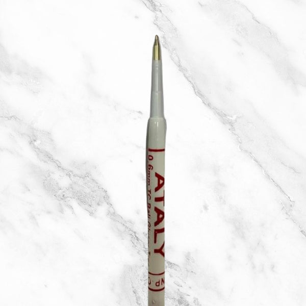 0.6mm Plastic Jotter Refills – Set of 3 | Smooth Red Ink Writing Performance