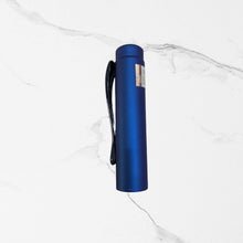 Matte Blue Body Ball Pen with Glossy Blue Clip | Openable Mechanism | Premium Metal Pen with Smooth Blue Ink