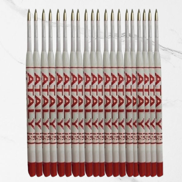 Set of 20 Plastic Jotter Pen Refills – 0.6mm Fine Point | Smooth Fast-Drying Red Ink | Compatible Jotter Ball Pens | Reliable Everyday Writing Refills