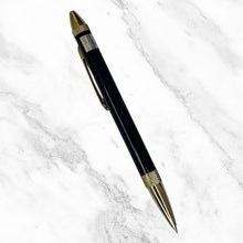 2 in 1 Metallic Glossy Black Colour Body with Gold Colour Grip Dual Ink...