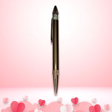 2 in 1 Metallic Glossy Brown Colour Body Dual Ink Twist Mechanism Ball Pen –...