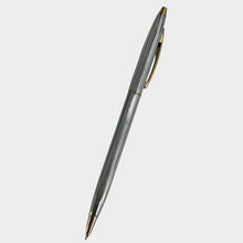 Combo of 3 Premium Twist Ball Pens – Matte Black, Glossy Gold & Silver Body | 0.6mm Blue Ink | Elegant Gold Clip | Smooth Writing | Ideal for Office, Gifting & Executive Use