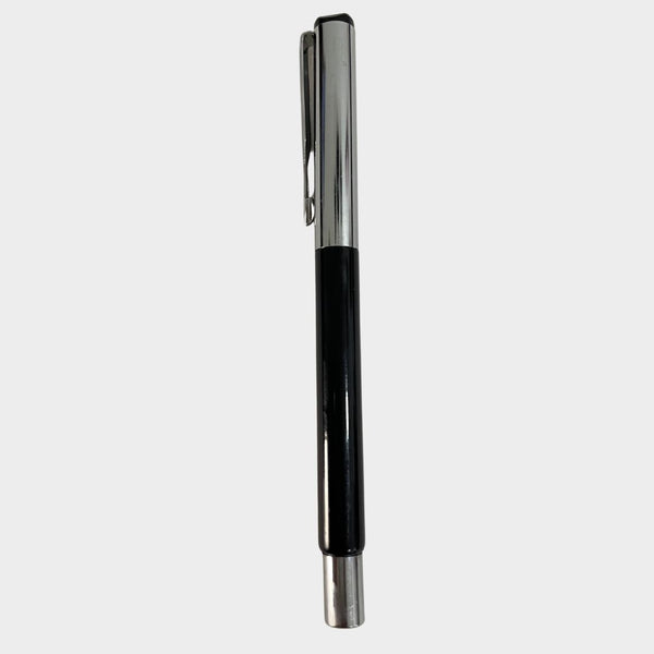 Black and Silver Ball Pen – Openable Mechanism | Smooth Writing with Plastic Jotter Blue Ink
