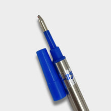 0.8 MM Roller Refill Metallic Body – Premium Smooth Writing Refill Set of 6 (3 Blue Ink + 3 Black Ink) for Professional & Daily Use