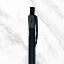 3-in-1 Matte Black Ball Pen – Click Mechanism | Blue, Red & Black Ink