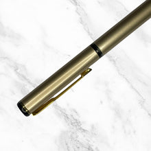 Rose Gold Ball Pen with Gold Clip – Openable Mechanism | Smooth Blue Ink Writing