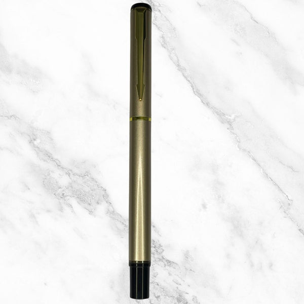Rose Gold Ball Pen with Gold Clip – Openable Mechanism | Smooth Blue Ink Writing