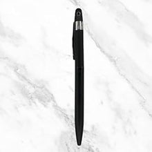 Matte Black Mobile Touch Ball Pen – Black Clip | Cross-Type Refill | Blue Ink