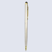 Set of 2 Silver & Gold Twist Ball Pens
