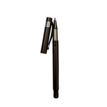 Premium coffee brown pen with openable design for elegant and refined writing.