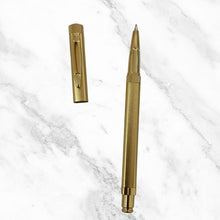 Metallic Gold Ball Pen – Luxurious Openable Design | Smooth Blue Ink Writing Valentine Gift
