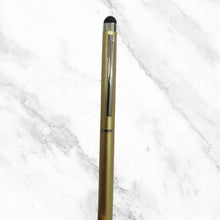 Stylus Metallic Glossy Gold Colour Body with Silver Clip Twist Mechanism Ball Pen – Blue Ink