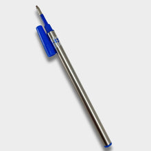 0.8 MM Roller Refill Metallic Body – Premium Smooth Writing Refill Set of 6 (3 Blue Ink + 3 Black Ink) for Professional & Daily Use