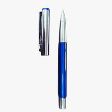 Elegant Blue and Silver Ball Pen – Openable Mechanism | Smooth Black Ink
