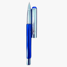 Elegant Blue and Silver Ball Pen – Openable Mechanism | Smooth Black Ink