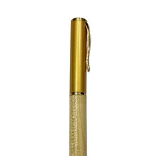 Set of 2 Wooden Body Ball Pens – Silver & Gold Cap | Openable Mechanism | Premium Blue Ink Writing Pens