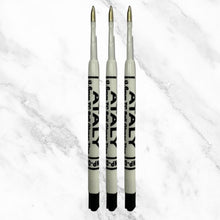 Plastic Jotter Refills – Set of 3 | Smooth Black Ink Writing Performance