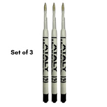 Plastic Jotter Refills – Set of 3 | Smooth Black Ink Writing Performance