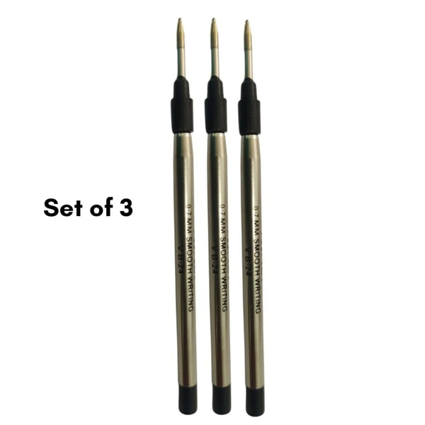 Jumbo Jotter Refill Black Ink – Set of 3 | Long-Lasting Smooth Writing