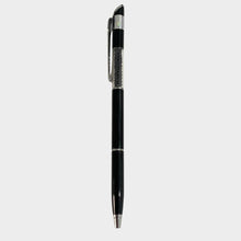 Matte Black Diamond Pen – Professional Design | Smooth Writing with Mini VT Refill Blue Ink