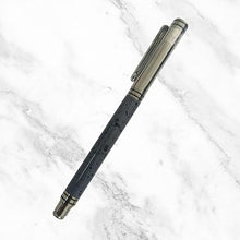 Marble Color Ball Pen with Silver Cap – Elegant Openable Design | Smooth Writing Blue Ink