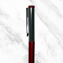 Metallic Red Designer Body Ball Pen – Openable Mechanism | Smooth Writing | Blue Ink
