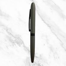 Matt Gunmetal Mini Ball Pen – Black Clip | Twist Mechanism | Blue Ink | Sleek & Portable Writing Tool