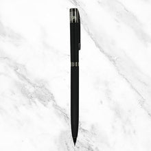 Black Body Ball Pen with Silver Clip – Twist Mechanism | Smooth Writing Blue Ink