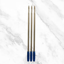 Glycer 0.6mm Cross Compatible Refills – Blue Ink (Set of 3) | Smooth and Long-Lasting Writing