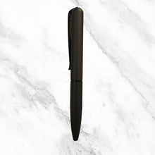 Matt Gunmetal Mini Ball Pen – Black Clip | Premium Twist Mechanism | Compact & Elegant Design | Smooth Blue Ink