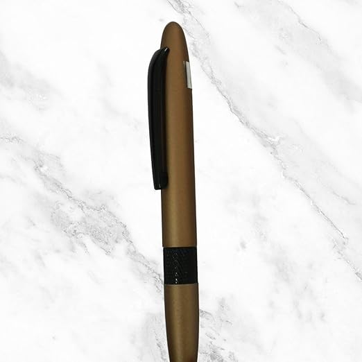 Brown Color Body with Black Clip Twist Mechanism Ball Pen – Cross Type Refill | Blue Ink