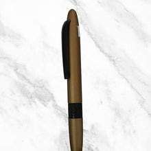 Brown Color Body with Black Clip Twist Mechanism Ball Pen – Cross Type Refill | Blue Ink