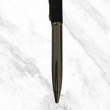 Gunmetal and Silver Ball Pen – Twist Design | Effortless Writing with Glycer 0.6mm Blue Ink