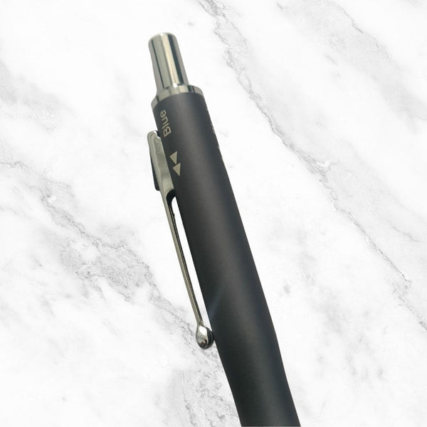 Gunmetal Color Body 3-in-1 Ball Pen – Multi-Color Refill | Smooth Writing in Blue, Black, Red Ink