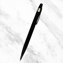 Matte Black Color Body Twist Mechanism Ball Pen - With Glycer 0.6mm Refill Blue Ink